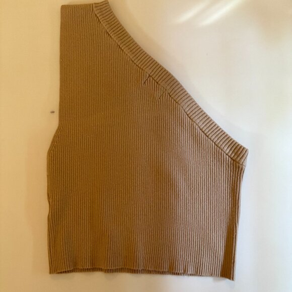 Camila Coelho, Truffle Top in Tan | Size: M - Picture 6 of 8